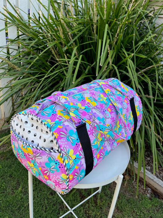 Duffle Bag - Dancing Dragonflies (Wonderland Design Co)