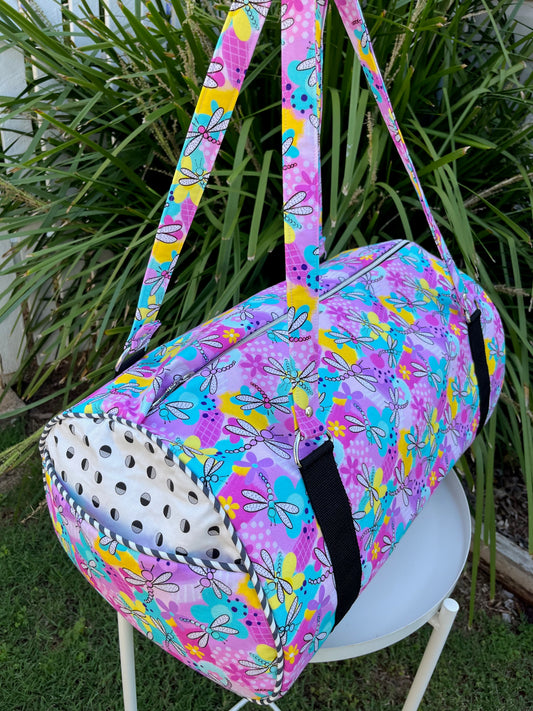 Duffle Bag - Dancing Dragonflies (Wonderland Design Co)