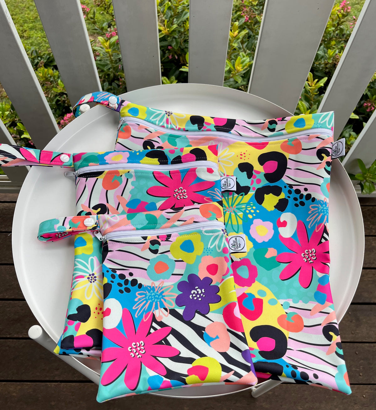 Water-resistant wet bags - Barbarella (Ladybird and Roar)