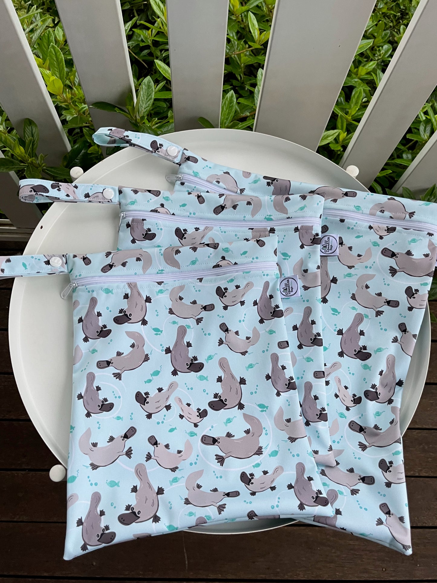 PRE-ORDER Water-resistant wet bags - Platypus (Annette Winter)