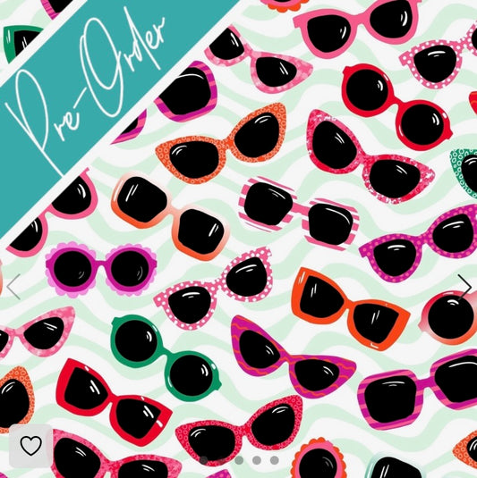 PRE-ORDER Water-resistant wet bags - Sunglasses - Funky (Annette Winter)