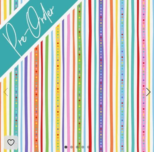 PRE-ORDER Water-resistant wet bags (Spotty Stripes, Creative Monsoon)