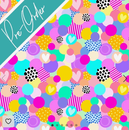 PRE-ORDER Water-resistant wet bags - Love Bubble (Wonderland Design Co)
