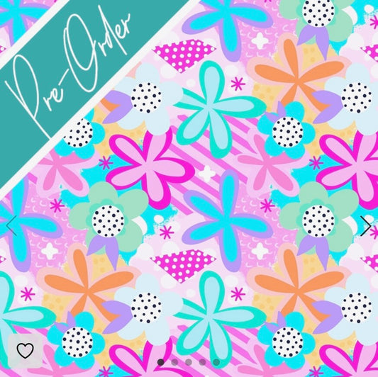 PRE-ORDER Water-resistant wet bags - Spring Bloom (Wonderland Design Co)